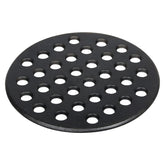 KAMaster 9-inch fire grate top view improves airflow for even grilling.