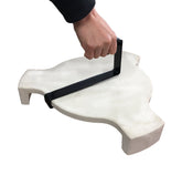 Kamaster BBQ plate setter lifter for Green Egg enables effortless lifting