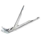 KAMaster grill grate lifter close-up in stainless steel, durable and fingerprint-free.