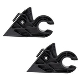 Kamrexi hood pivot bracket 2-pack fits Cub Cadet and Craftsman; may help prevent hood misalignment.