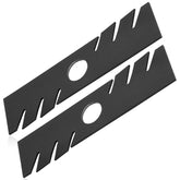 Karbay edger blade with 8 inches by 2 inches and 1 inch center hole for precise edging