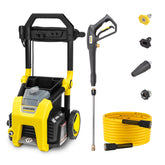 Kärcher K1900PS front view, ready for patio and driveway cleaning