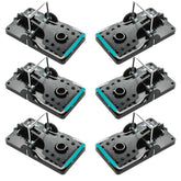 Kat Sense large rat trap 6 front view highlights durable stainless steel for repeated use.