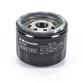 Kawasaki 49065-7007 engine oil filter front view supporting engine protection and maintenance