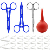 KBVASOTZ Animal Birth Kit overview demonstrates a complete delivery toolset for small animals.