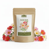 KCT GARDEN Moss Rose seeds pack for 10,000 seeds, ready for vibrant outdoor color.