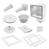 Kefly above-ground pool skimmer kit for easy debris removal and maintenance