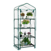 Kelived mini greenhouse indoor-outdoor assembly shows easy tool-free setup for quick placement