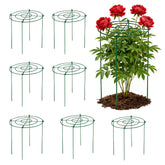 KEOHOLI peony cages with 11.5-inch ring provide sturdy bloom support.