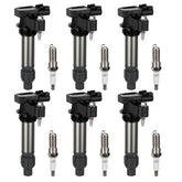 KERBIY UF569 ignition coil pack close-up demonstrates durable ignition components.