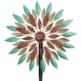 KHayRovies windspinner 360-degree rotation enhances yard ambience with smooth motion.