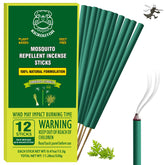 KICKOUTOR mosquito incense sticks with citronella, outdoors protection against mosquitos and no-see-ums.