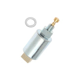 Kicofyee carb solenoid front view shows a durable replacement for Craftsman and John Deere.