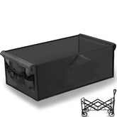 KIKIIKE camping cart liner front pocket expands storage for quick access
