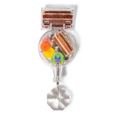 Kikkerland Solar Powered Rainbow Maker creates rotating rainbow reflections in a sunny window.