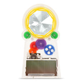 Kikkerland Rainbow Maker window suction casting vibrant rainbows across a sunny living room