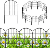 KIMAZO decorative garden fence panel showing a tidy border for garden beds