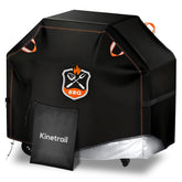 Kinetrail grill cover 58inch-wide protects large grills from rain, sun, and wind.