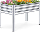KING BIRD elevated garden bed assembly eases setup for busy gardeners.