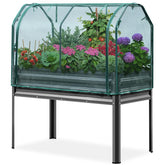 KING BIRD large raised garden bed with netting protects plants outdoors
