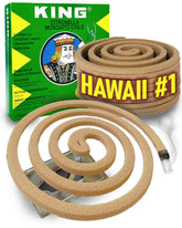 King Mosquito Coils outdoors with citronella aroma.