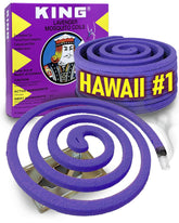 King Mosquito Coils lavender-citronella outdoors provide long-lasting fragrance and pest deterrence