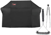 Kingkong 7109 grill cover on Weber Summit 600-Series protecting from weather