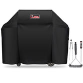 Kingkong 7130 grill cover on Genesis II with weatherproof protection