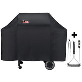 Kingkong grill cover protecting Weber Spirit and Genesis Silver grills with durable fabric