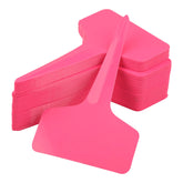 KINGLAKE pink plant labels 6x10cm for clear seed marking in garden