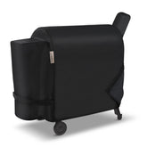 Kingly pellet grill cover for Traeger Pro 34 fits securely and protects against rain and sun.
