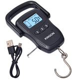 Kingon 110lb propane scale front view for precise tank weighing on the go.