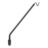 Kingsyard heavy-duty wall-mounted deck hook with 27-39 inch reach for versatile outdoor hanging.