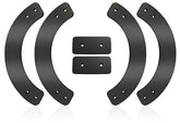 KINTLE rubber paddle set rectangle paddles for durable snow contact.