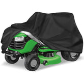 KISEER outdoor lawn mower cover in waterproof 420D fabric protecting from rain