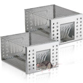 Kittmip humane rat trap front view ready for safe capture and release