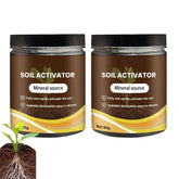 KKINYAS soil activators liquid bottle boosts microbial activity for stronger root systems.