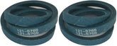 KLMHT drive belt for Toro Timemaster 30 inch deck, front view, ready for easy replacement.