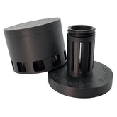 KnickKnack Aquatics Snail Trap Onyx exterior demonstrates a compact, discreet design for tanks.
