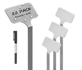 KNLLFolan stainless steel plant labels provide durable garden labeling