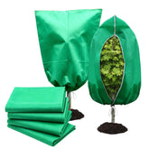 KOEVSU 4-pack frost blankets covering outdoor plants for frost protection