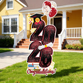 KOITHE 2026 graduation yard sign stands 3.5 feet tall for high-visibility curbside impact.