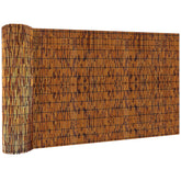 KOIUEYW reed fencing roll close-up shows natural texture for outdoor privacy.