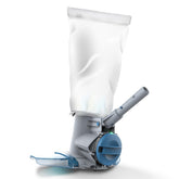 Kokido XV910 heavy-duty pool leaf vacuum removes large debris efficiently