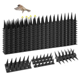 KOKMEYA Bird Spikes 12-piece set protects outdoor surfaces from bird perching.