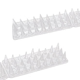 KOKMEYA Bird Spikes on an outdoor fence deter pests safely.
