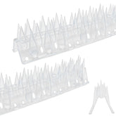 KOKMEYA Bird Spikes with M-shape design deter birds from roof edges