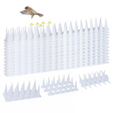 KOKMEYA Bird Spikes provide 13.2ft deterrent coverage for outdoor spaces.