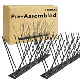 KOKMEYA bird spikes installed outdoors deter perching on ledges