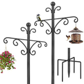 Kolako Shepherds Hook 76-inch height extension for versatile outdoor displays.